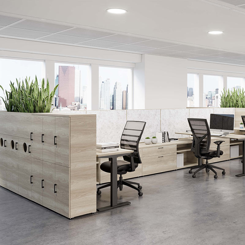Panel Based Workstations by Three H